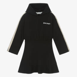 بالم أنجلز-فستان بهودي جيرسي ميلانو لون أسود | Childrensalon Outlet