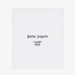 Palm Angels-Тройка хлопковых футболок для девочек | Childrensalon Outlet