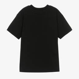 Palm Angels-Teen Black Cotton Bear T-Shirt | Childrensalon Outlet