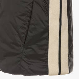 Palm Angels-Teen Boys Black Padded Gilet | Childrensalon Outlet