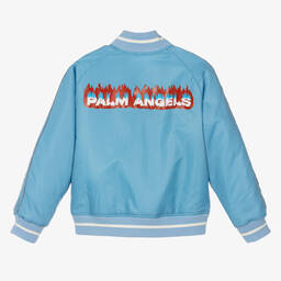 بالم أنجلز-جاكيت بومبر لون أزرق للمراهقين | Childrensalon Outlet