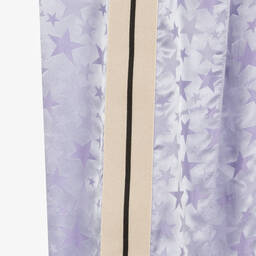 Palm Angels-بنطلون تينز بناتي جاكارد فيسكوز لون بنفسجي | Childrensalon Outlet