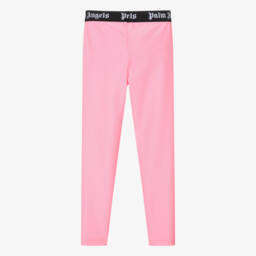 Palm Angels-Teen Girls Vibrant Pink Leggings | Childrensalon Outlet