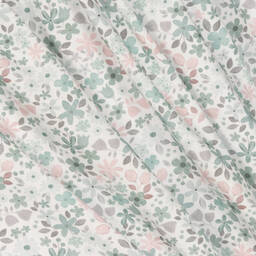 Paloma de la O-Baby Girls Green Floral Cotton Dress | Childrensalon Outlet