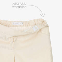 Paloma de la O-Комплект с бежевыми шортами из вельвета | Childrensalon Outlet