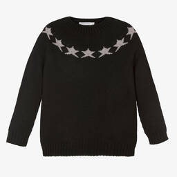 Paloma de la O-Boys Black Stars Sweater | Childrensalon Outlet