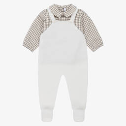 Paloma de la O-طقم بِدلة أوفرول قطن وأكريليك | Childrensalon Outlet