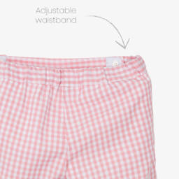 Paloma de la O-Кремовый и розовый комплект шорт для мальчиков | Childrensalon Outlet