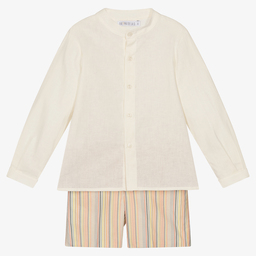 Paloma de la O-Boys Shirt & Shorts Set | Childrensalon Outlet