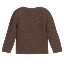 بالوما دي لا أو-كارديغان أكريليك محبوك لون بنّي | Childrensalon Outlet