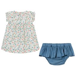 Paloma de la O-Cotton Blouse & Shorts Set | Childrensalon Outlet