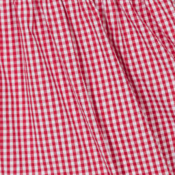 Paloma de la O-Girls Cherry Check Ladybird Dress | Childrensalon Outlet