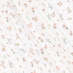 Paloma de la O-Girls Cotton Blush & Ivory Garden Dress | Childrensalon Outlet