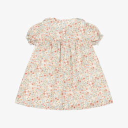 Paloma de la O-Girls Floral Dress in Pink & Green | Childrensalon Outlet