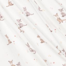 Paloma de la O-Girls Ivory Kangaroo Dress  | Childrensalon Outlet