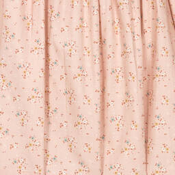Paloma de la O-Girls Pink Cotton Floral Dress | Childrensalon Outlet