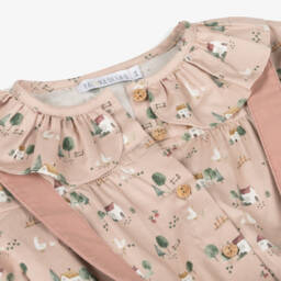 Paloma de la O-Girls Velvet Skirt and Blouse Set | Childrensalon Outlet