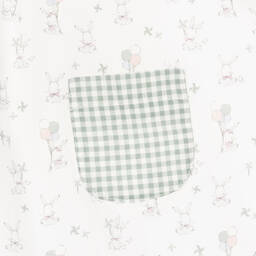 بالوما دي لا أو-فستان قطن لون أبيض للمولودات | Childrensalon Outlet