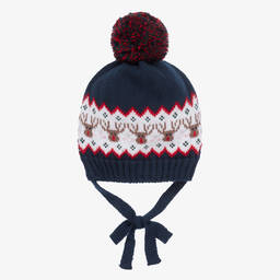 بالوما دي لا أو-قبعة أكريليك محبوك لون كحلي | Childrensalon Outlet