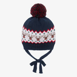 بالوما دي لا أو-قبعة أكريليك محبوك لون كحلي | Childrensalon Outlet