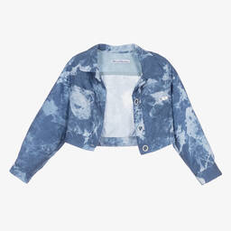 Pan Con Chocolate-Синяя куртка с эффектом тай-дай | Childrensalon Outlet