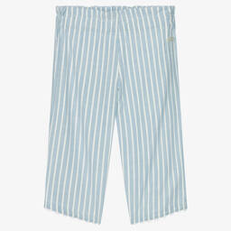 Pan Con Chocolate-Брюки в бело-голубую полоску | Childrensalon Outlet