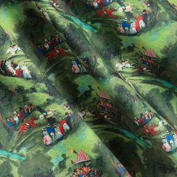 Pan Con Chocolate-Girls Green Satin Dress | Childrensalon Outlet