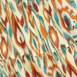 Pan Con Chocolate-Girls Ivory Cotton Shirt Dress | Childrensalon Outlet