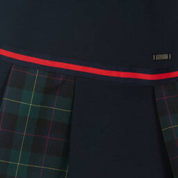 بان كون شوكولا-فستان قطن لون كحلي | Childrensalon Outlet