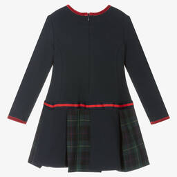 بان كون شوكولا-فستان قطن لون كحلي | Childrensalon Outlet