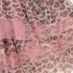 Pan Con Chocolate-Girls Pink Velour & Tulle Dress | Childrensalon Outlet