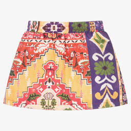 بان كون شوكولا-تنورة مبطنة لون أحمر | Childrensalon Outlet