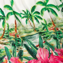 بان كون شوكولا-فستان قطن بوبلين لون أبيض | Childrensalon Outlet