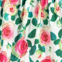 بان كون شوكولا-Green & Pink Floral Dress Set | Childrensalon Outlet