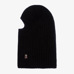 Parajumpers-Черная балаклава из мериносовой шерсти | Childrensalon Outlet