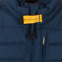 Parajumpers-Boys Blue Down Puffer Gilet | Childrensalon Outlet