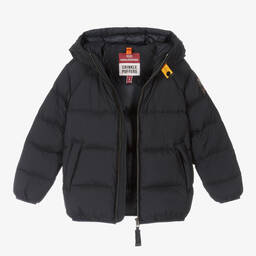 Parajumpers-Синий пуховик с капюшоном для мальчиков | Childrensalon Outlet