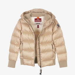 Parajumpers-Girls Beige Down Puffer Jacket | Childrensalon Outlet