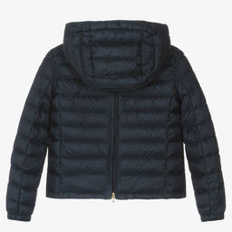 Parajumpers-Girls Blue Down Puffer Jacket | Childrensalon Outlet