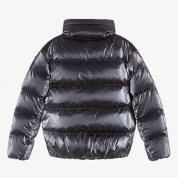 Parajumpers-Girls Grey Down Padded Jacket | Childrensalon Outlet