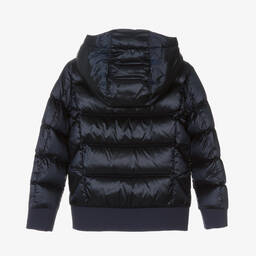 Parajumpers-Girls Navy Blue Down Puffer Jacket | Childrensalon Outlet