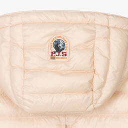 Parajumpers-Girls Pink Down Puffer Gilet | Childrensalon Outlet