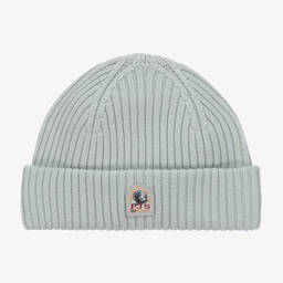 باراجمبرز-قبعة مزيج صوف مارينو محبوك لون أخضر | Childrensalon Outlet