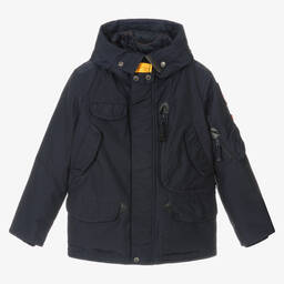 Parajumpers-Teen Boys Blue Down Jacket | Childrensalon Outlet