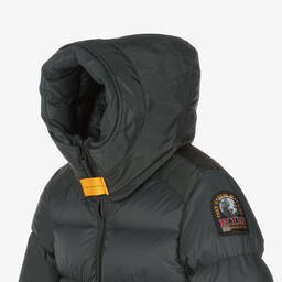 باراجمبرز-جاكيت هودي مبطن لون أخضر داكن تينز ولادي | Childrensalon Outlet