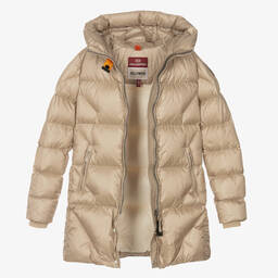 Parajumpers-Teen Girls Beige Puffer Coat | Childrensalon Outlet