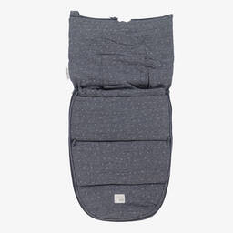 Pasito a Pasito Walking Mum-Blue Cotton Baby Nest (72cm) | Childrensalon Outlet