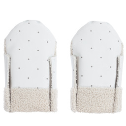 Pasito a Pasito-Blue & Grey Stroller Mittens | Childrensalon Outlet