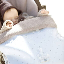 Pasito a Pasito-Blue Stroller Footmuff (85cm) | Childrensalon Outlet