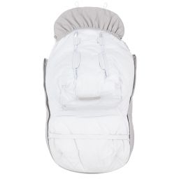 Pasito a Pasito-Grey Stroller Footmuff (91cm) | Childrensalon Outlet